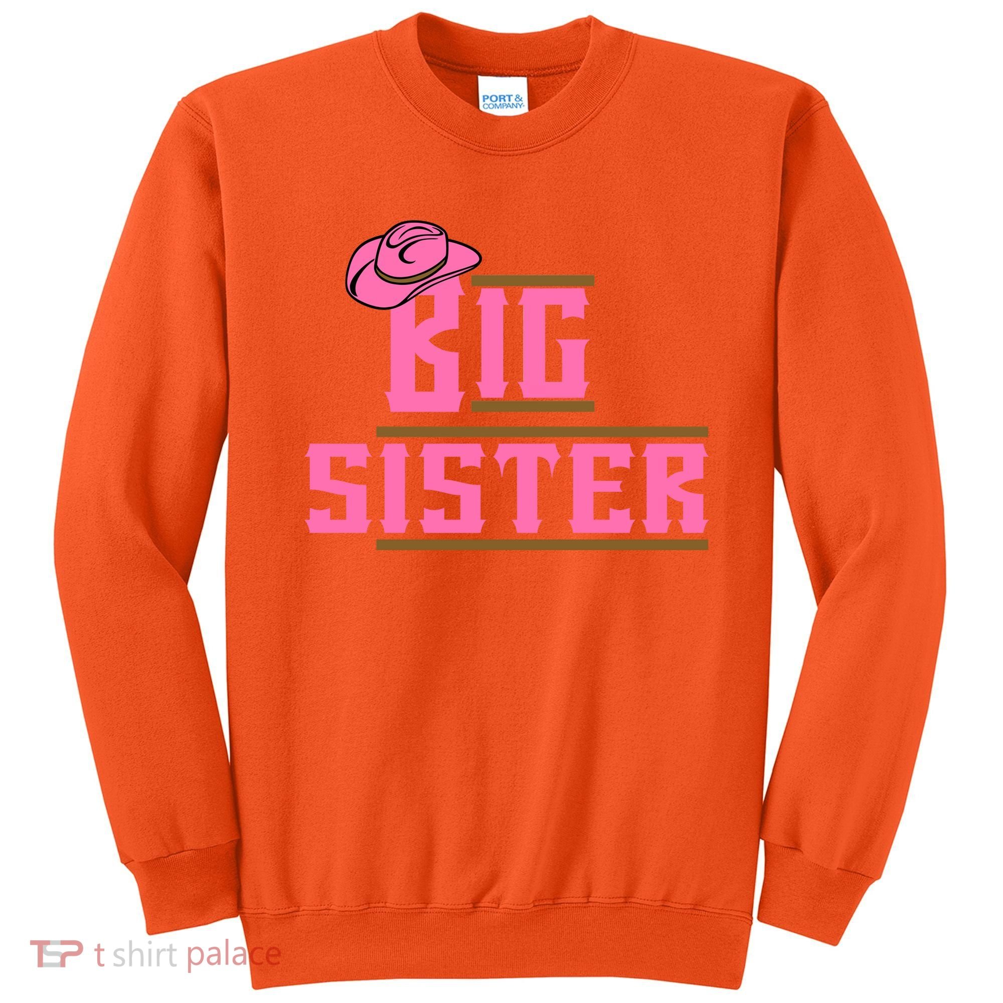 Cowgirl Big Sister Sweatshirt