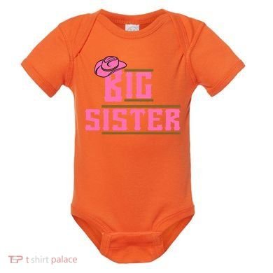 Cowgirl Big Sister Baby Bodysuit
