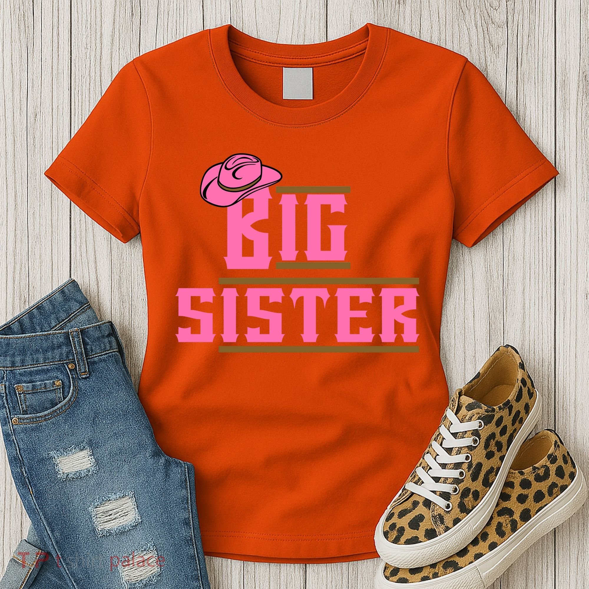 Cowgirl Big Sister Women's T-Shirt