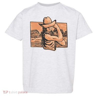 Cowgirl Flex Toddler T-Shirt