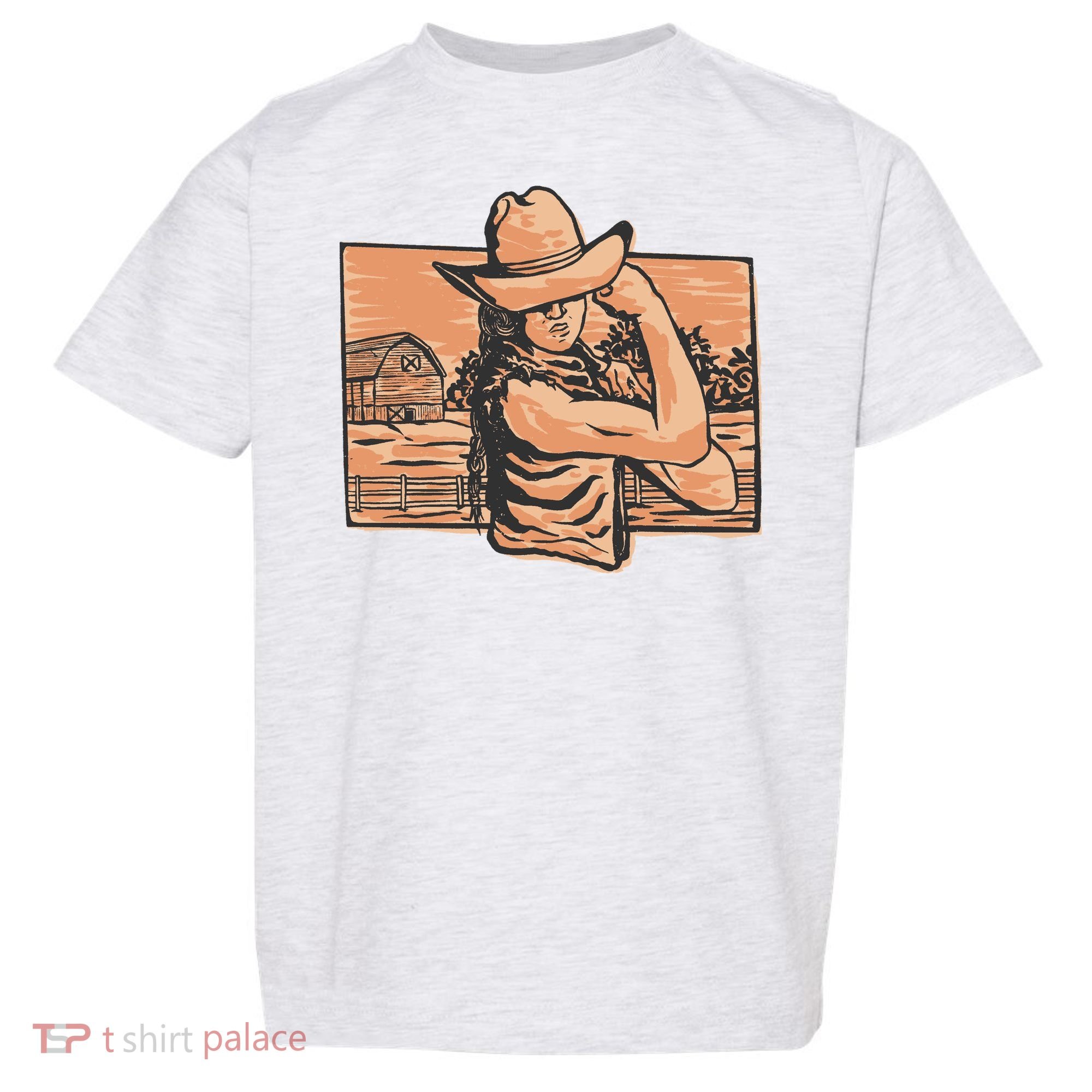 Cowgirl Flex Toddler T-Shirt