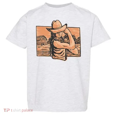 Cowgirl Flex Toddler T-Shirt