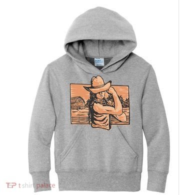 Cowgirl Flex Kids Hoodie