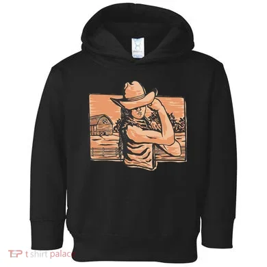 Cowgirl Flex Toddler Hoodie