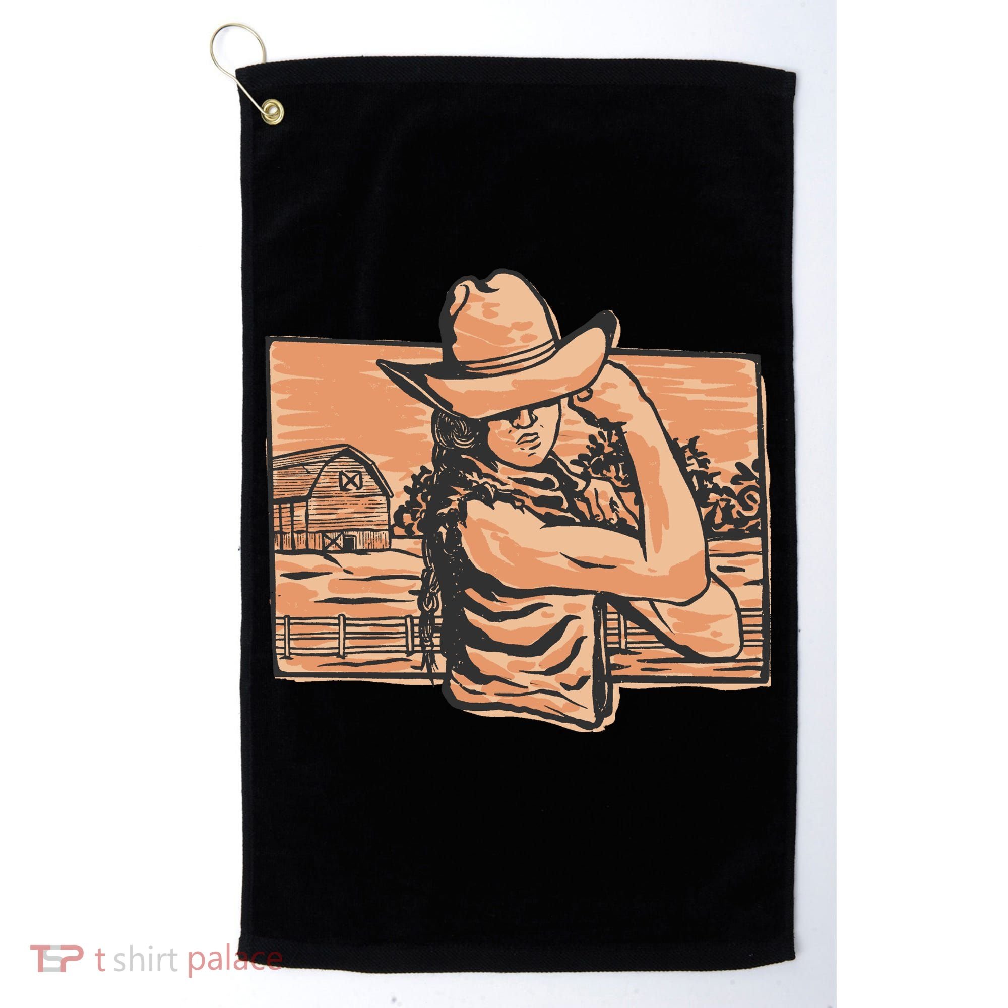 Cowgirl Flex Golf Towel