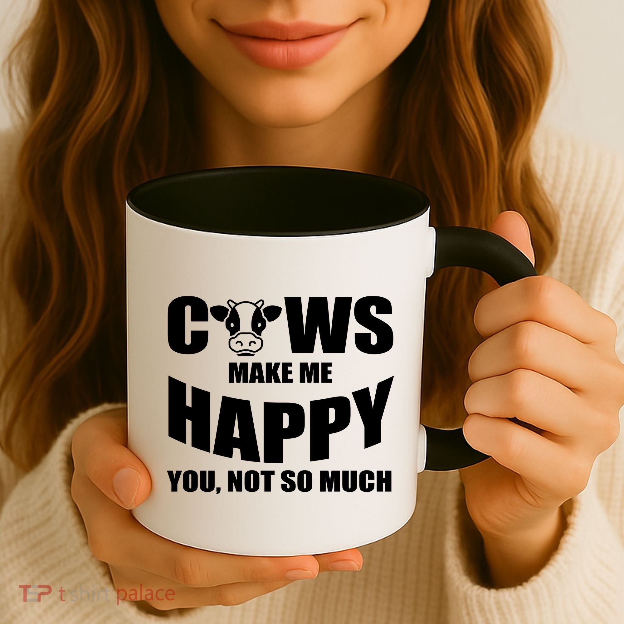 Cows Make Me Happy You Not So Much Coffee Mug