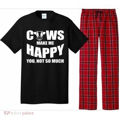 Cows Make Me Happy You Not So Much Pajama Set