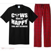 Cows Make Me Happy You Not So Much Pajama Set thumb 0