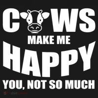 Cows Make Me Happy You Not So Much Pajama Set thumb 2