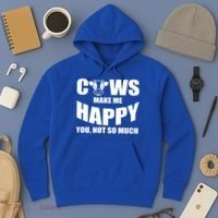 Cows Make Me Happy You Not So Much Hoodie thumb 3