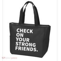 Check On Your Strong Friends Mental Health Tote Bag thumb 3