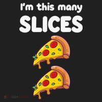 Cute Pizza 2nd Birthday I'm This Many Slices 2 Year Old Golf Towel thumb 3
