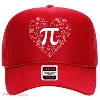 Cute Pi 3.14 Math Science Lover Heart Hat thumb 0