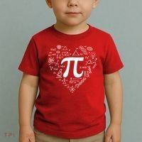Cute Pi 3.14 Math Science Lover Heart Toddler T-Shirt thumb 2