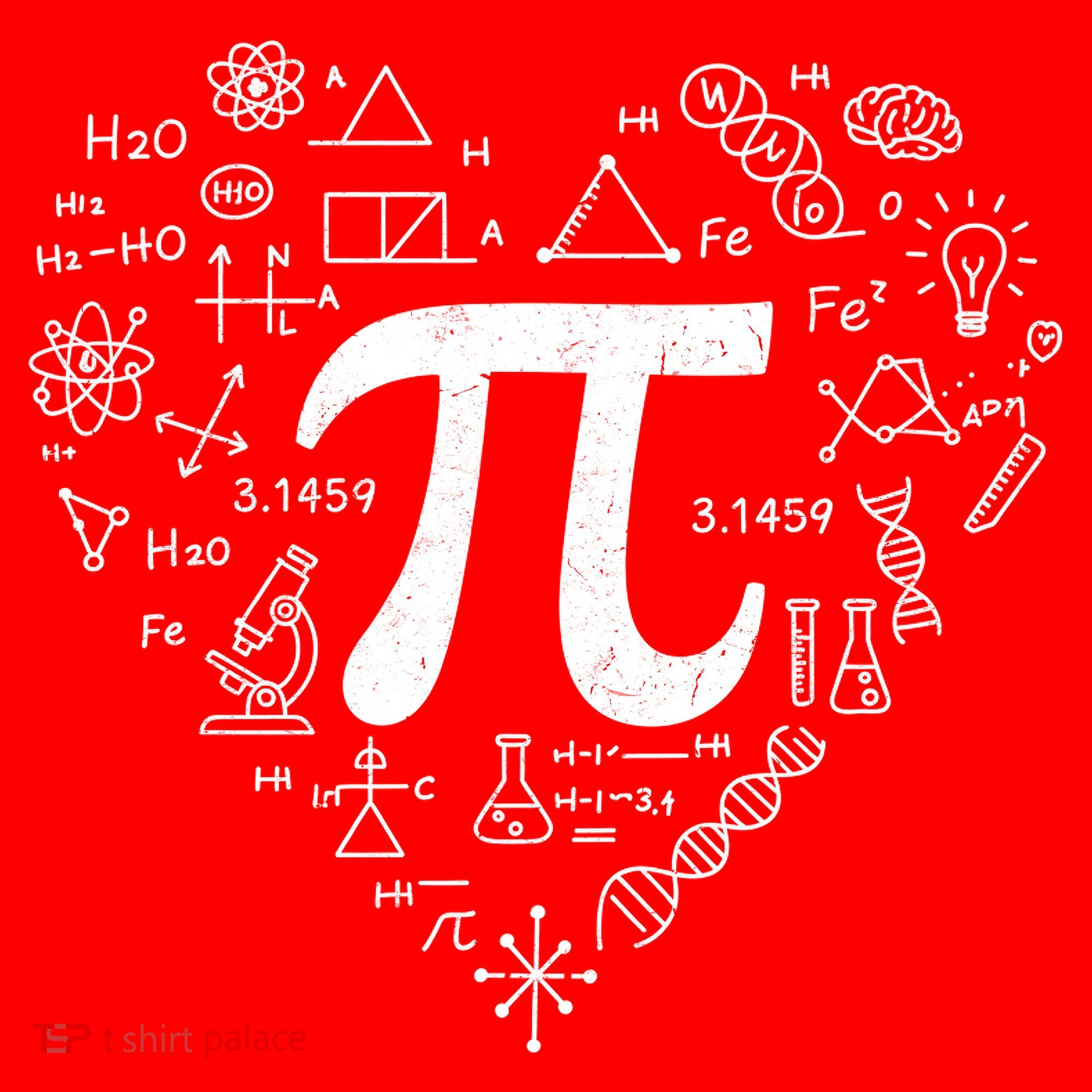Cute Pi 3.14 Math Science Lover Heart Kids Sweatshirt