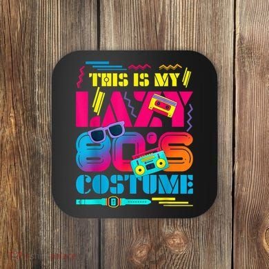 Costume Party 80s Coaster