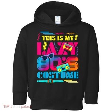 Costume Party 80s Toddler Hoodie