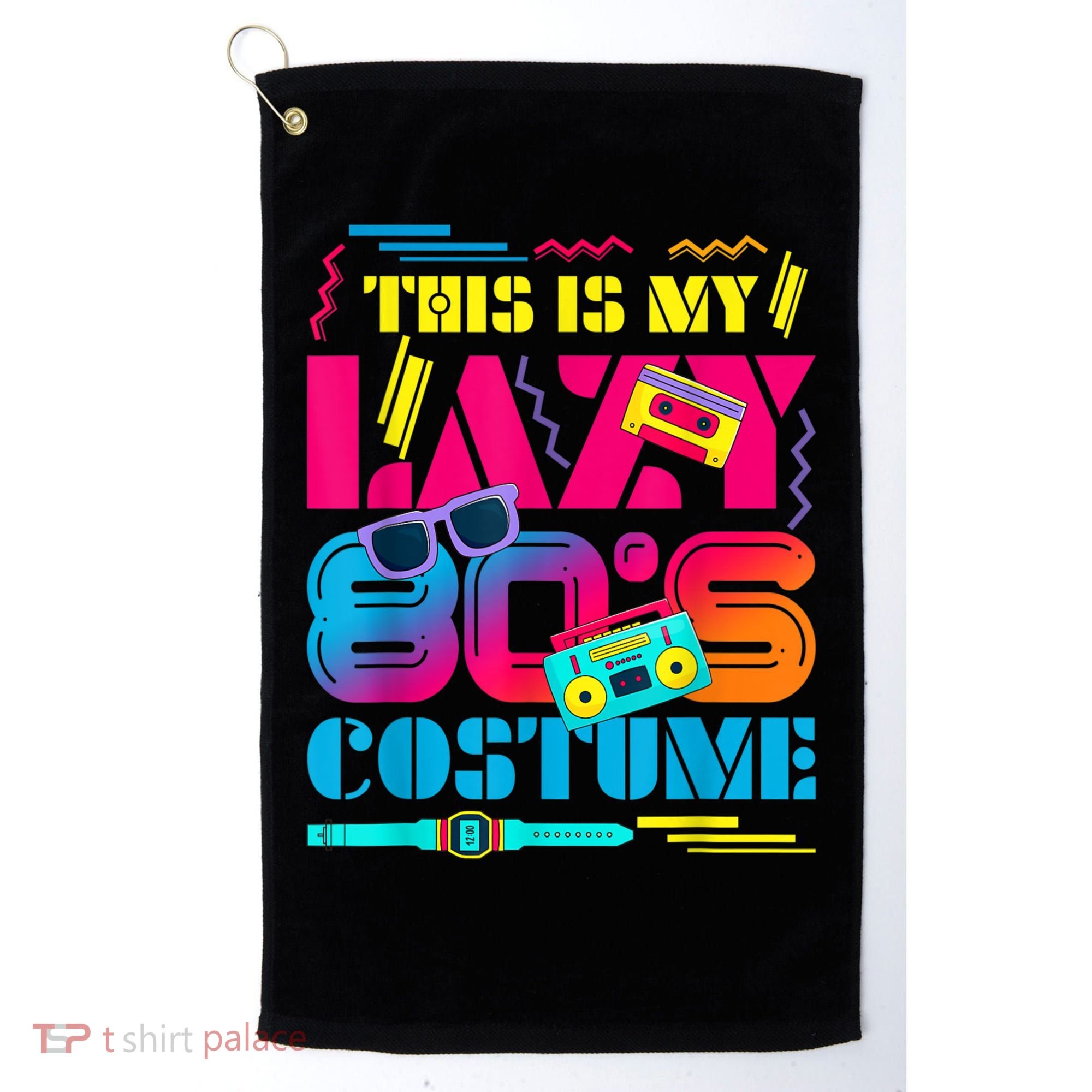 Costume Party 80s Golf Towel