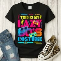 Costume Party 80s Women's T-Shirt thumb 3