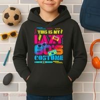 Costume Party 80s Kids Hoodie thumb 2