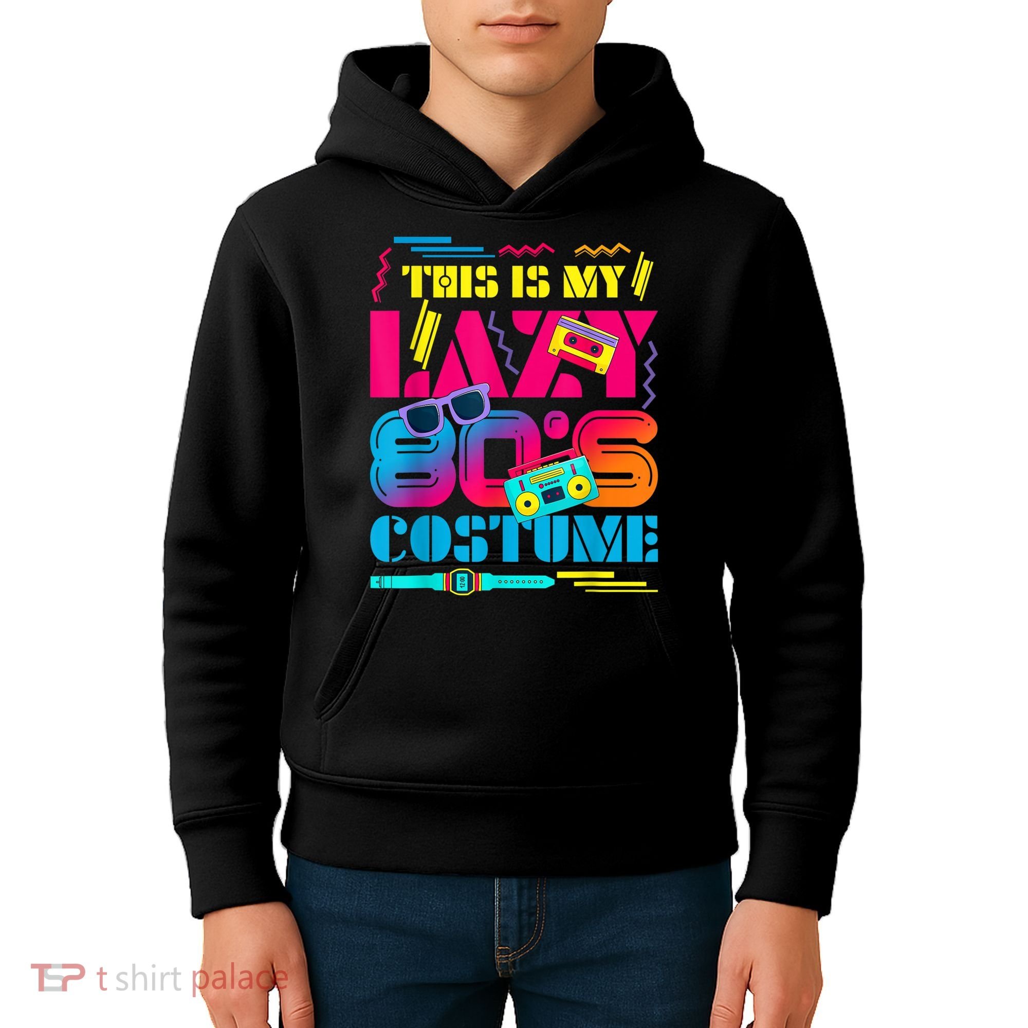 Costume Party 80s Kids Hoodie