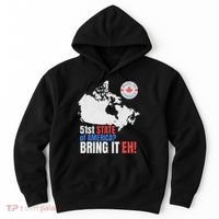 Canadian Patriotic Anti Trump Canada Map Hoodie thumb 0