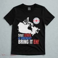 Canadian Patriotic Anti Trump Canada Map T-Shirt thumb 5