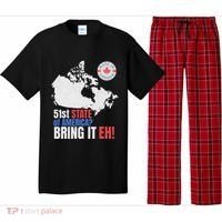 Canadian Patriotic Anti Trump Canada Map Pajama Set thumb 0