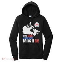 Canadian Patriotic Anti Trump Canada Map Women's Hoodie thumb 0