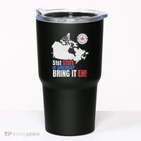 Canadian Patriotic Anti Trump Canada Map Tumbler thumb 0