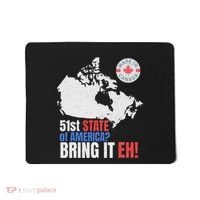 Canadian Patriotic Anti Trump Canada Map Mousepad thumb 0