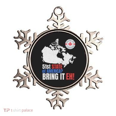 Canadian Patriotic Anti Trump Canada Map Ornament