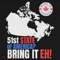 Canadian Patriotic Anti Trump Canada Map Ornament thumb 1