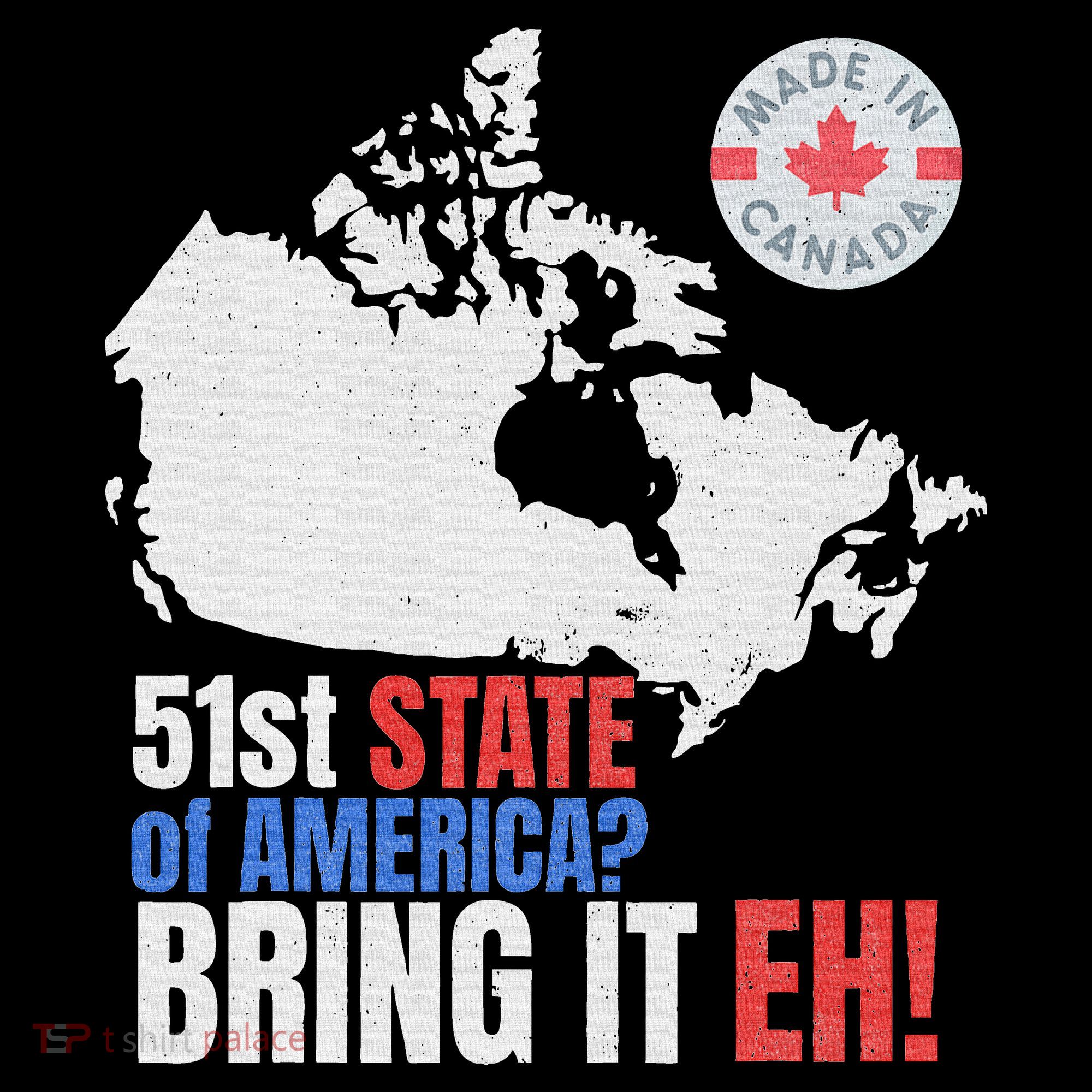 Canadian Patriotic Anti Trump Canada Map Women's Tank Top