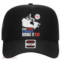 Canadian Patriotic Anti Trump Canada Map Hat thumb 0