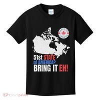 Canadian Patriotic Anti Trump Canada Map Kids T-Shirt thumb 0