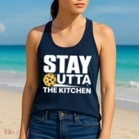 Cool Pickleball Art Pickleball Player Sport Women's Tank Top thumb 2