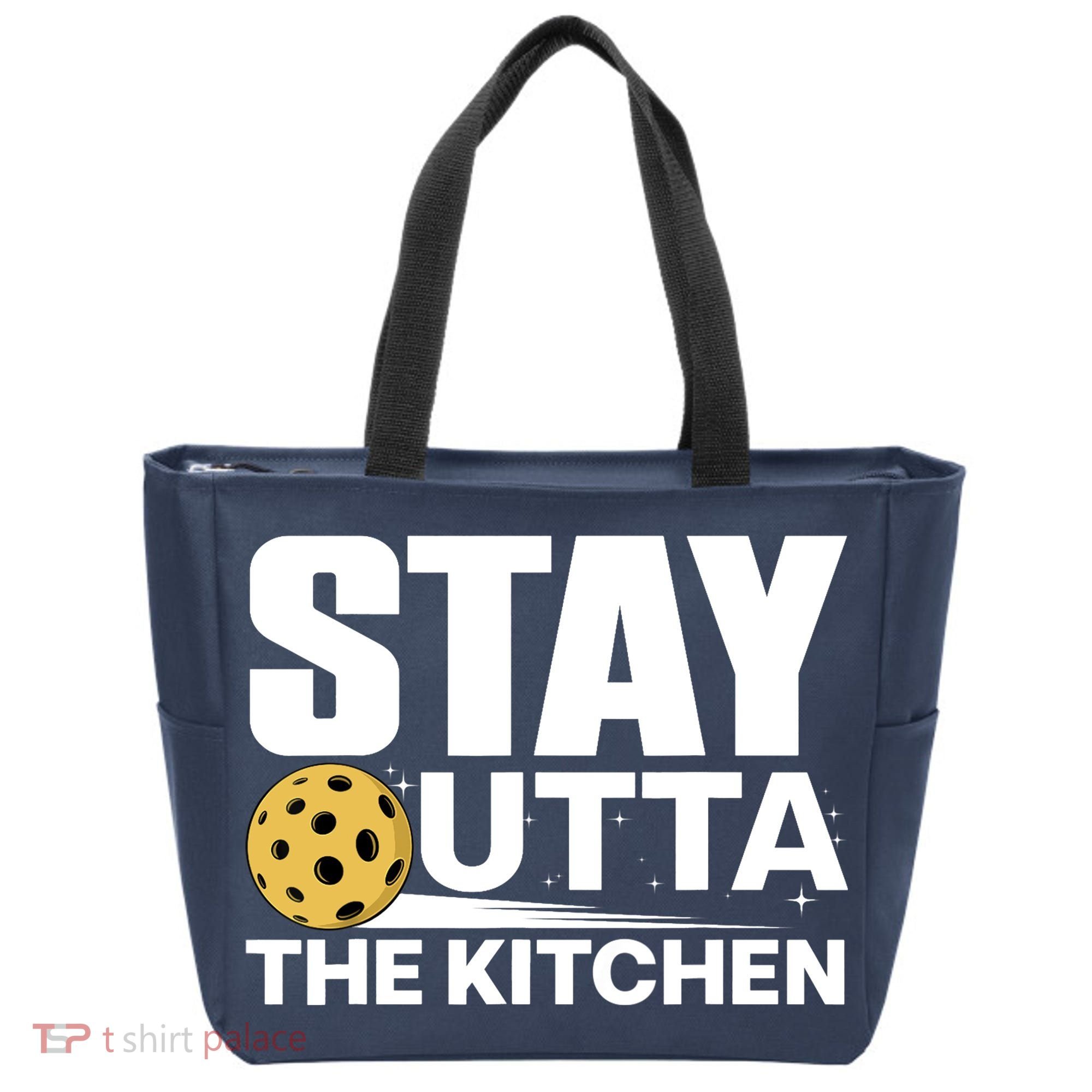 Cool Pickleball Art Pickleball Player Sport Tote Bag