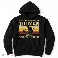 Cool Pickleball Art For Women Paddle Pickleball Player Hoodie thumb 0