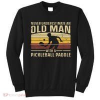 Cool Pickleball Art For Women Paddle Pickleball Player Sweatshirt thumb 0