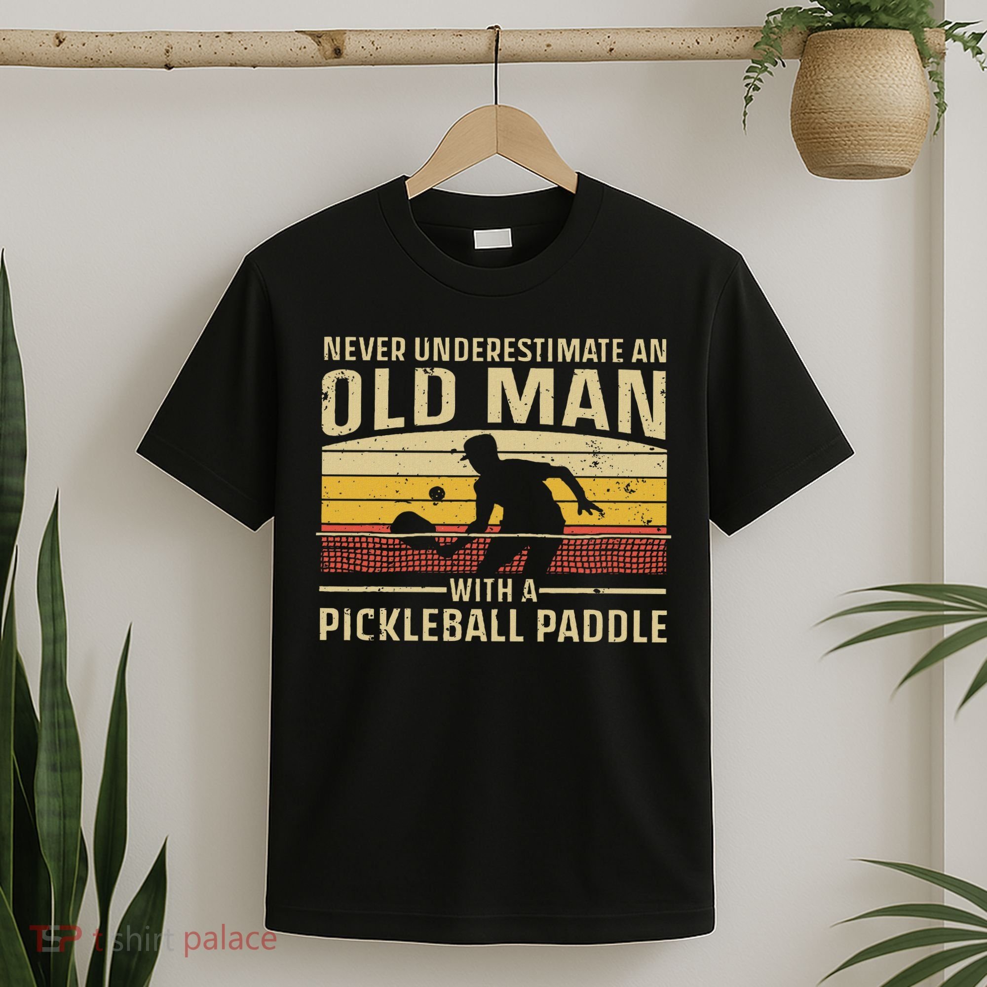 Cool Pickleball Art For Women Paddle Pickleball Player T-Shirt