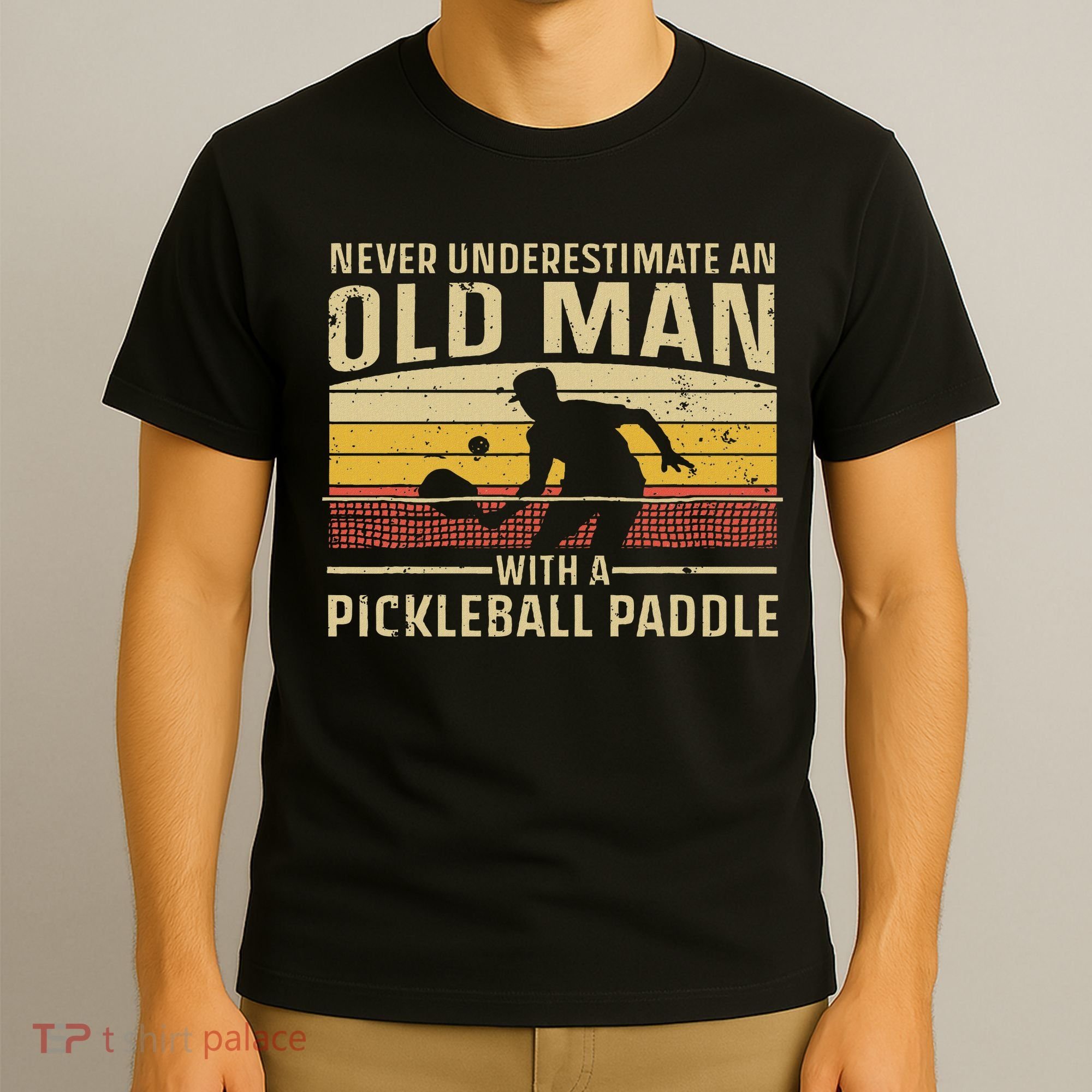 Cool Pickleball Art For Women Paddle Pickleball Player T-Shirt