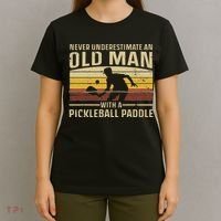 Cool Pickleball Art For Women Paddle Pickleball Player T-Shirt thumb 4