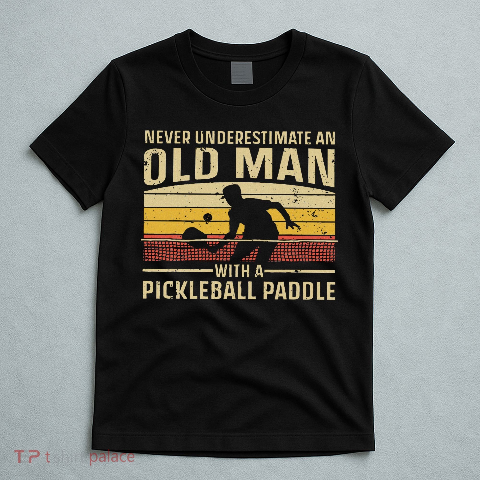 Cool Pickleball Art For Women Paddle Pickleball Player T-Shirt
