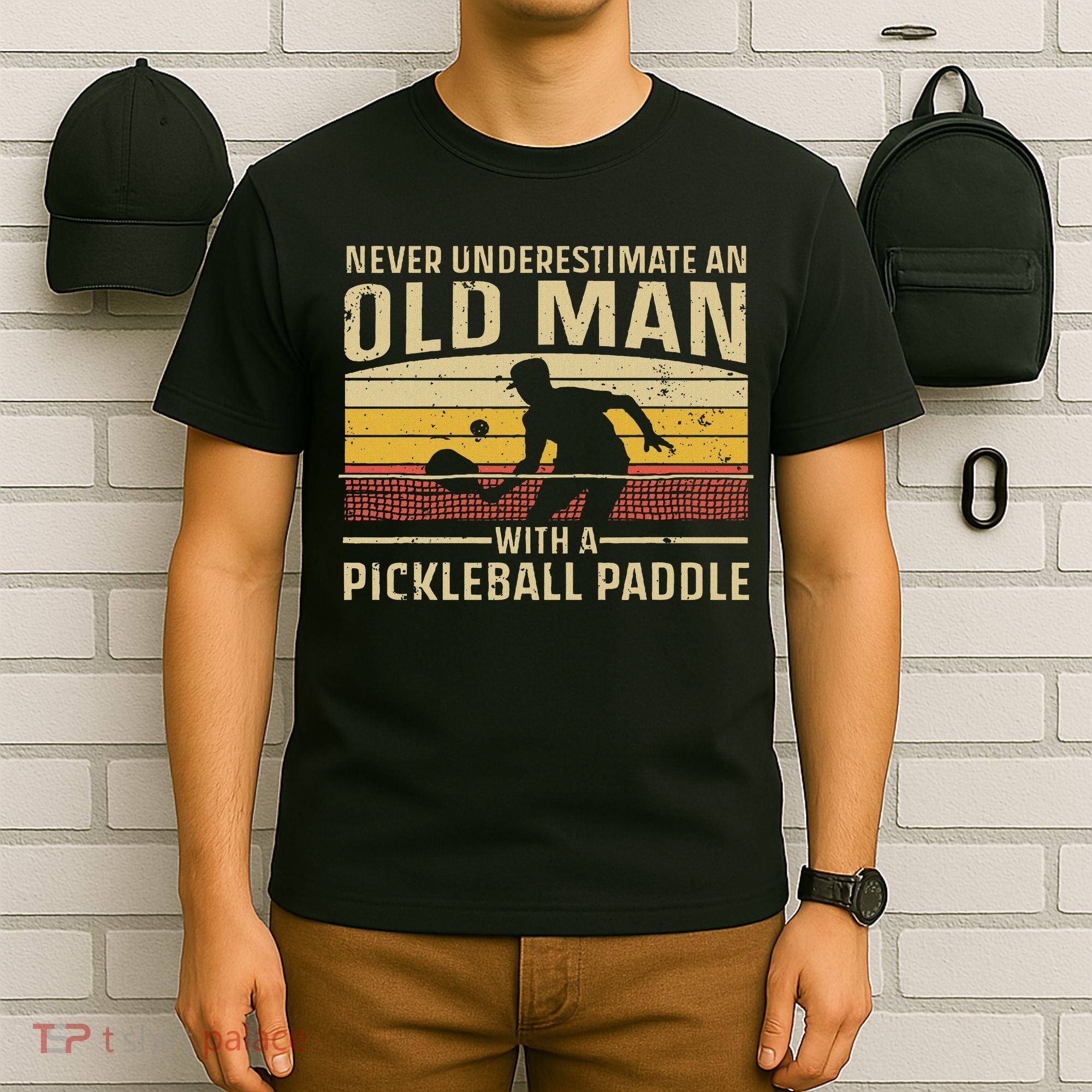 Cool Pickleball Art For Women Paddle Pickleball Player T-Shirt