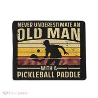 Cool Pickleball Art For Women Paddle Pickleball Player Mousepad thumb 0