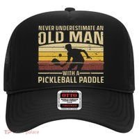 Cool Pickleball Art For Women Paddle Pickleball Player Hat thumb 0