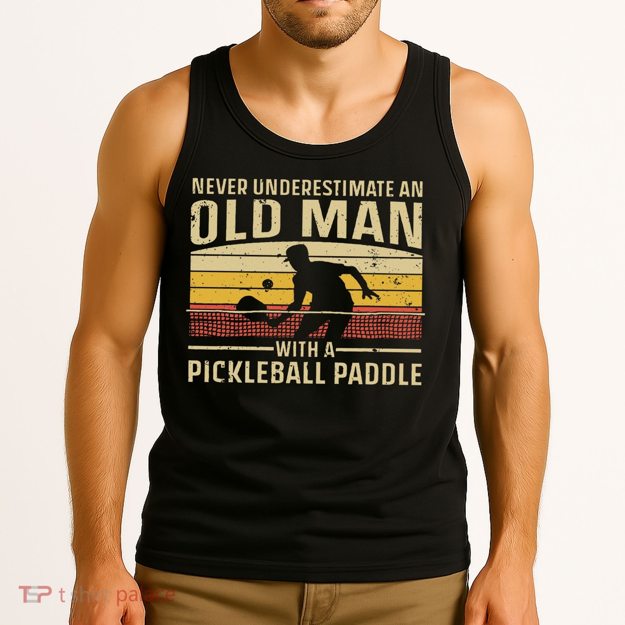 Cool Pickleball Art For Women Paddle Pickleball Player Tank Top