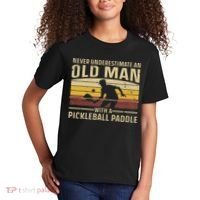 Cool Pickleball Art For Women Paddle Pickleball Player Kids T-Shirt thumb 2