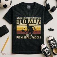 Cool Pickleball Art For Women Paddle Pickleball Player Kids Tie-Dye T-Shirt thumb 2